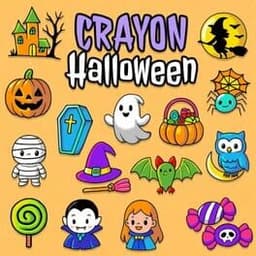 CRAYON HALLOWEEN