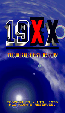 19XX: The War Against Destiny (Japan 960104, yellow case)
