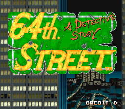 64th. Street - A Detective Story (Japan, set 2)