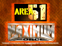 Area 51 / Maximum Force Duo (R3000, 2/02/98)