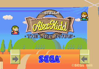 Alex Kidd: The Lost Stars (set 1, FD1089A 317-0021)