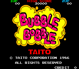 Bubble Bobble (bootleg with 68705)