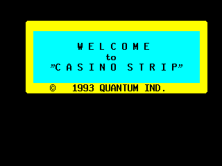 Casino Strip Vivid 1 (Poker version, for Sony LD)