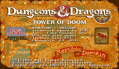 Dungeons & Dragons: Tower of Doom (Japan 940125)