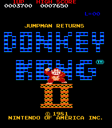 Donkey Kong II: Jumpman Returns (hack, V1.1)
