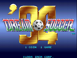Dream Soccer '94 (Japan, M92 hardware)