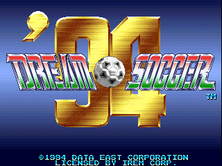 Dream Soccer '94 (Korea, M107 hardware)