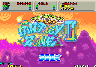 Fantasy Zone II - The Tears of Opa-Opa (System 16C version, prototype)