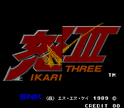 Ikari Three (Korea, 8-Way Joystick)