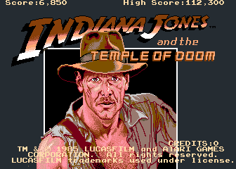 Indiana Jones and the Temple of Doom (set 3)