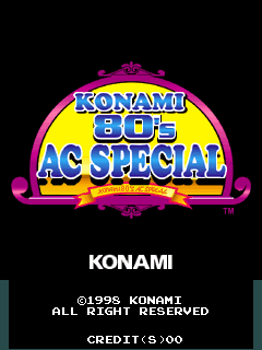 Konami 80's AC Special (GC826 VER. KAA)