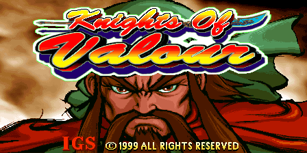 Knights of Valour / Sanguo Zhan Ji / Sangoku Senki (ver. 100, Hong Kong)