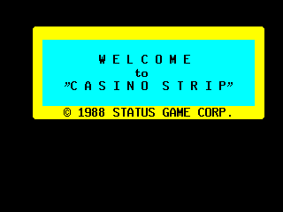 Casino Strip XII (Poker version, for Sony LD)