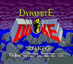 Dynamite Duke (US, 25JUL89)