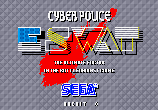 E-Swat - Cyber Police (set 1, Japan) (bootleg of FD1094 317-0131 set)
