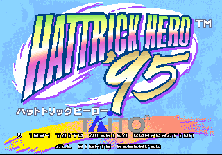 Hat Trick Hero '95 (Ver 2.5A 1994/11/03)
