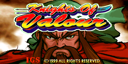 Knights of Valour / Sanguo Zhan Ji / Sangoku Senki (ver. 100, Japanese Board)